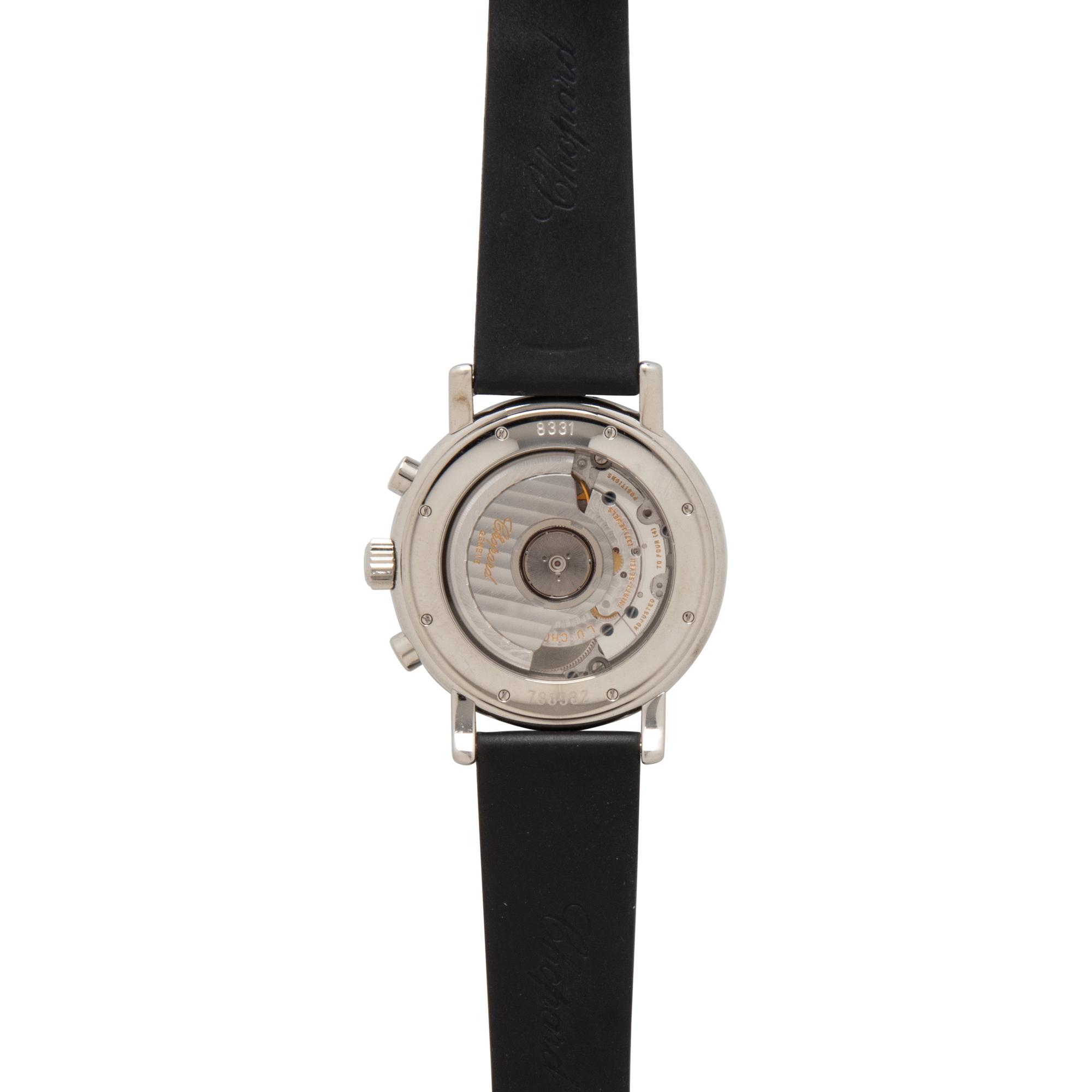 CHOPARD, REF. 8331 STAINLESS STEEL 'MILLE MIGLIA' CHRONOGRAPH WATCH
