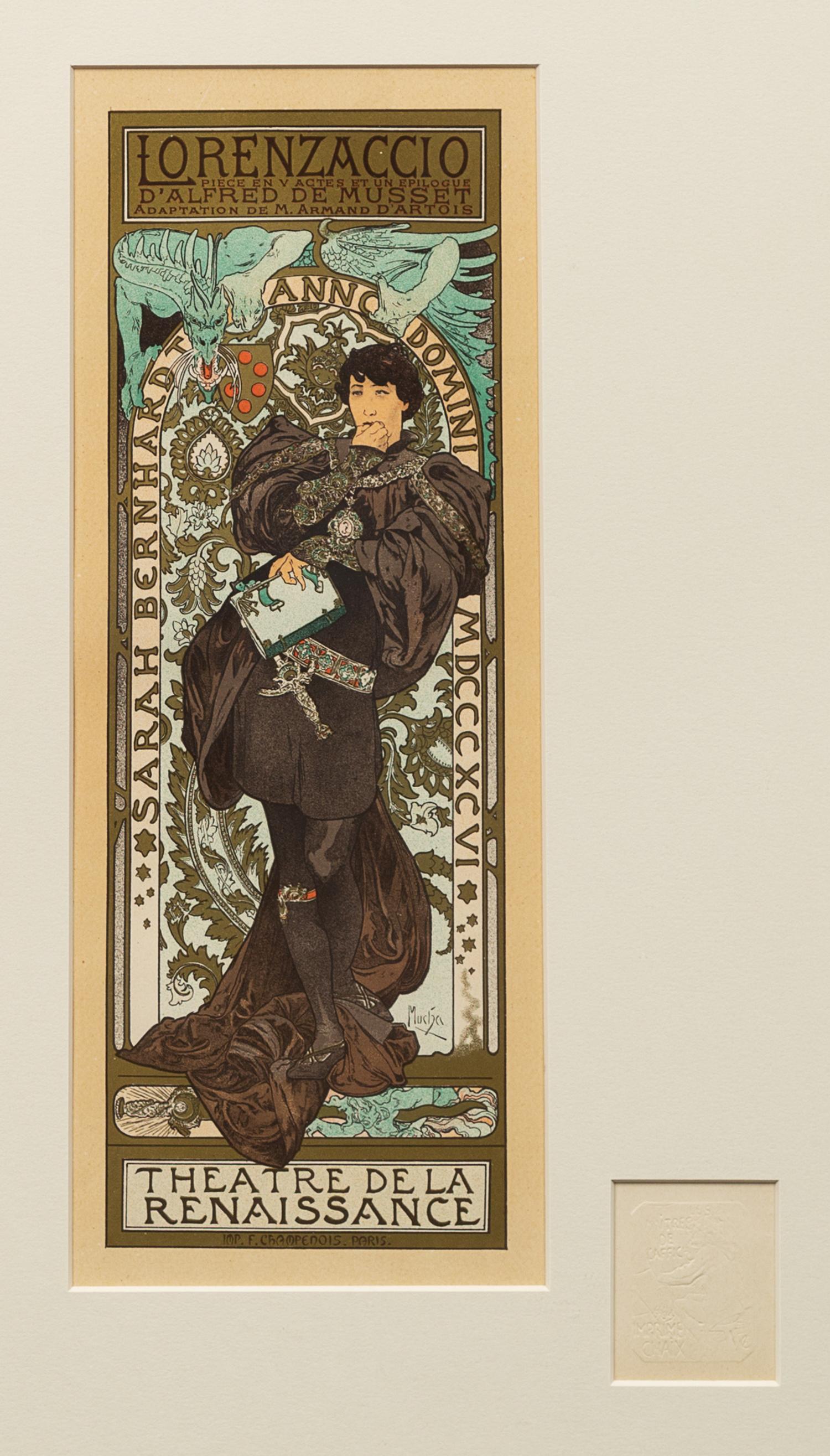 Alphonse Mucha, (Czech, 1860-1939), Lorenzaccio