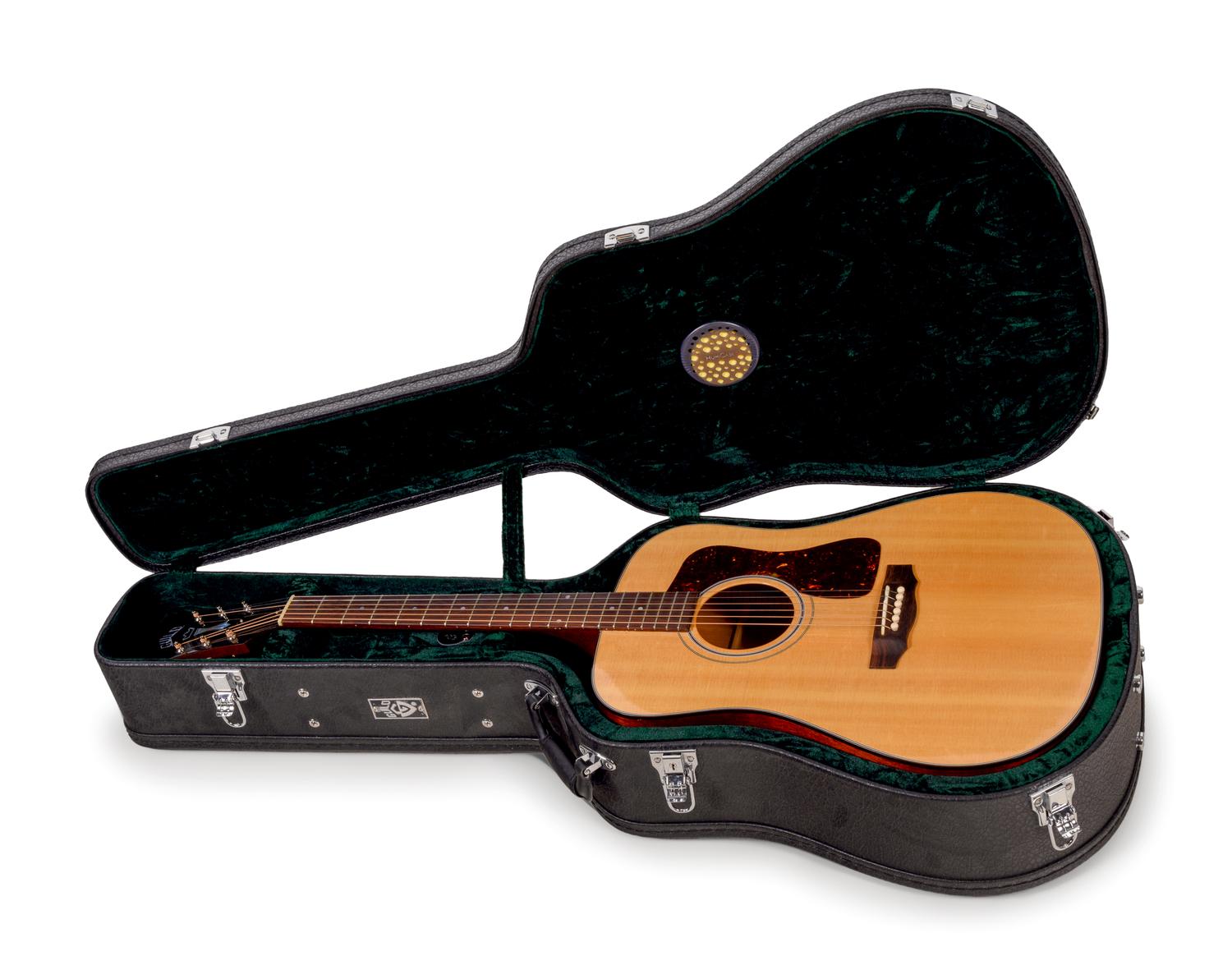 A Guild Mother-of-Pearl Inlaid Acoustic Guitar
