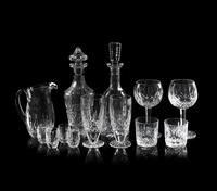 A Waterford Lismore Stemware Service