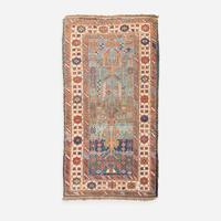A Kuba rug late 19th century