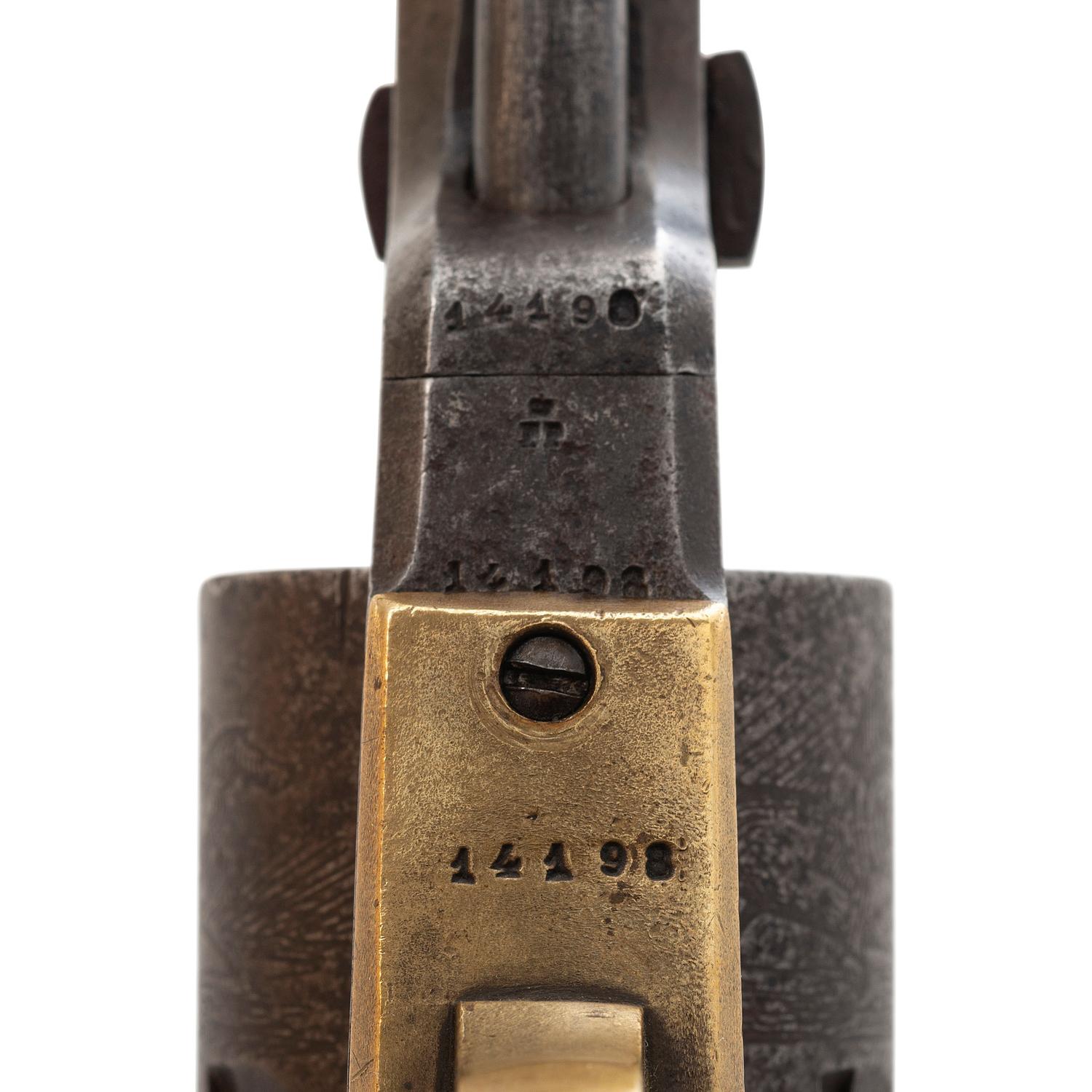 Inscribed Colt Brevet Navy of 1st Lt. H.J. Giltinan 73rd PA Infantry - KIA at Chancellorsville