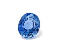 A 10.06 Carat Oval Mixed Cut Burmese Sapphire,