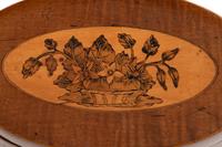 A Group of Three George III Marquetry Tea Caddies