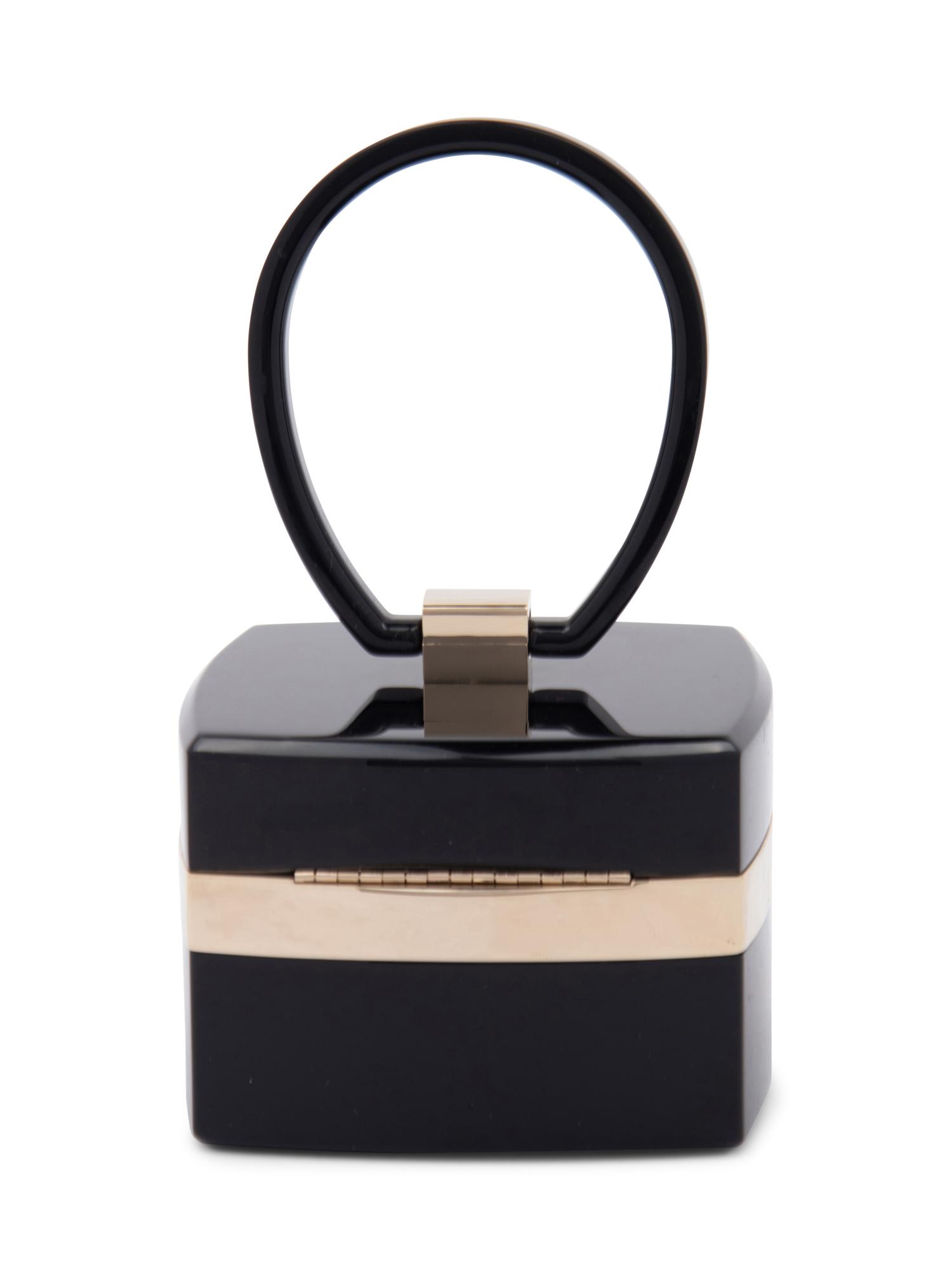 Chanel Black Resin Top Handle Bag, Autumn 2004