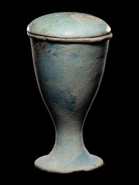 Two Egyptian Faience Cups