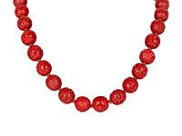 Four Chinese Bead Necklaces — 20TH CENTURY