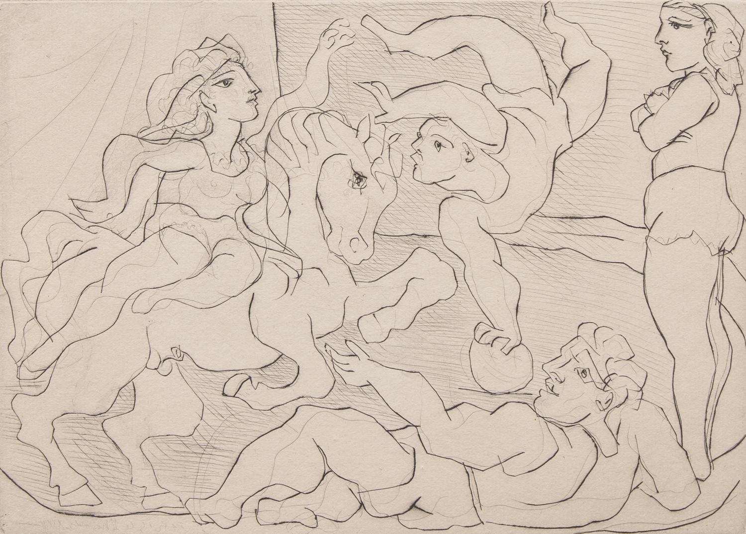Le Cirque ( from La Suite Vollard ), 1933