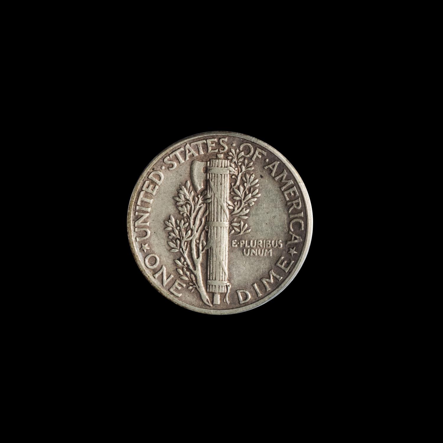 A United States 1942/1 Mercury 10c Coin