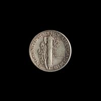 A United States 1942/1 Mercury 10c Coin