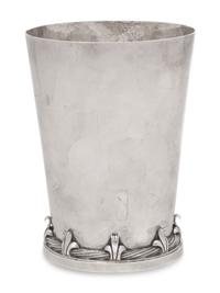 A Swedish Silver Vase