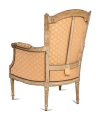 A Louis XVI Painted Bergere