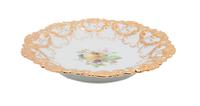 A Meissen Porcelain Dish Diameter 11 inches.