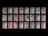 A Group of 24 1995 Donruss Diamond Kings Signed Autograph Baseball Cards,