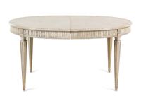 A Louis XVI Style Painted Dining Table