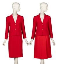 Chanel Creations, Silk Suit & Tweed Skirt