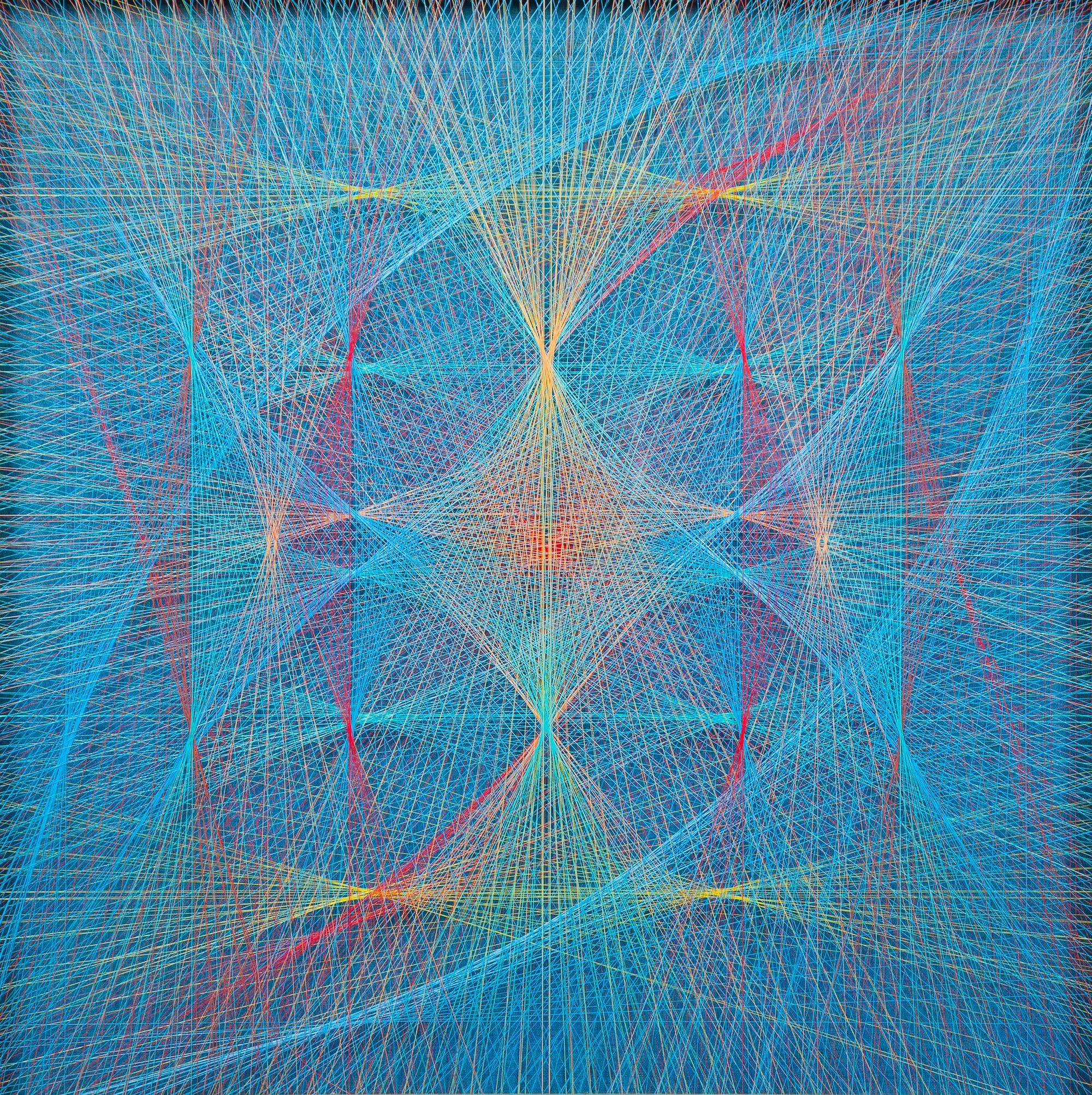 Sue Fuller, (American, 1914-2006), String Composition # 122, 1964