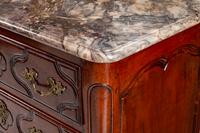 A Louis XV Provincial Walnut Commode — 19TH CENTURY