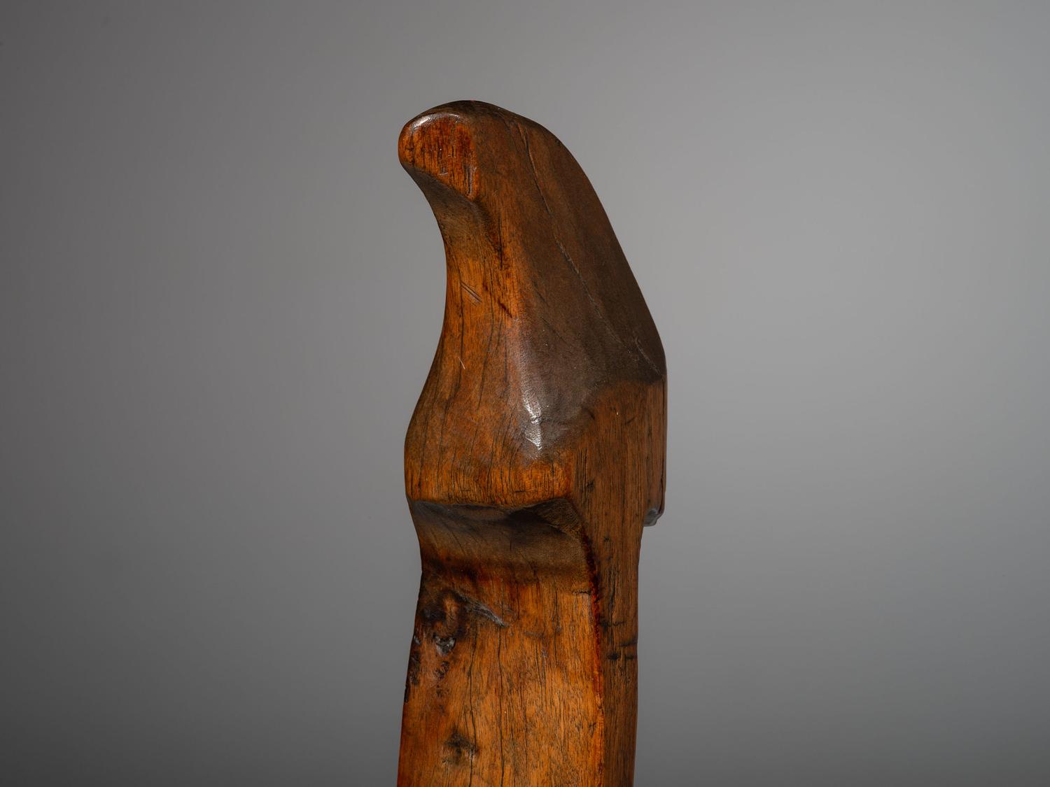 Great Lakes Wood Ladle, with Effigy