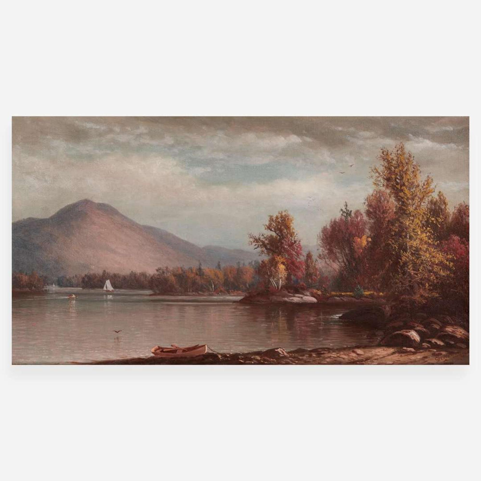George W. Waters (American, 1832–1912) Black Mountain, Lake George