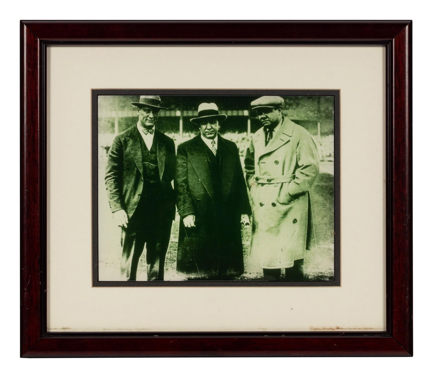A Group of 11 Photographs of New York Yankees Players Formerly Displayed at Mike Ditka’s Restaurant