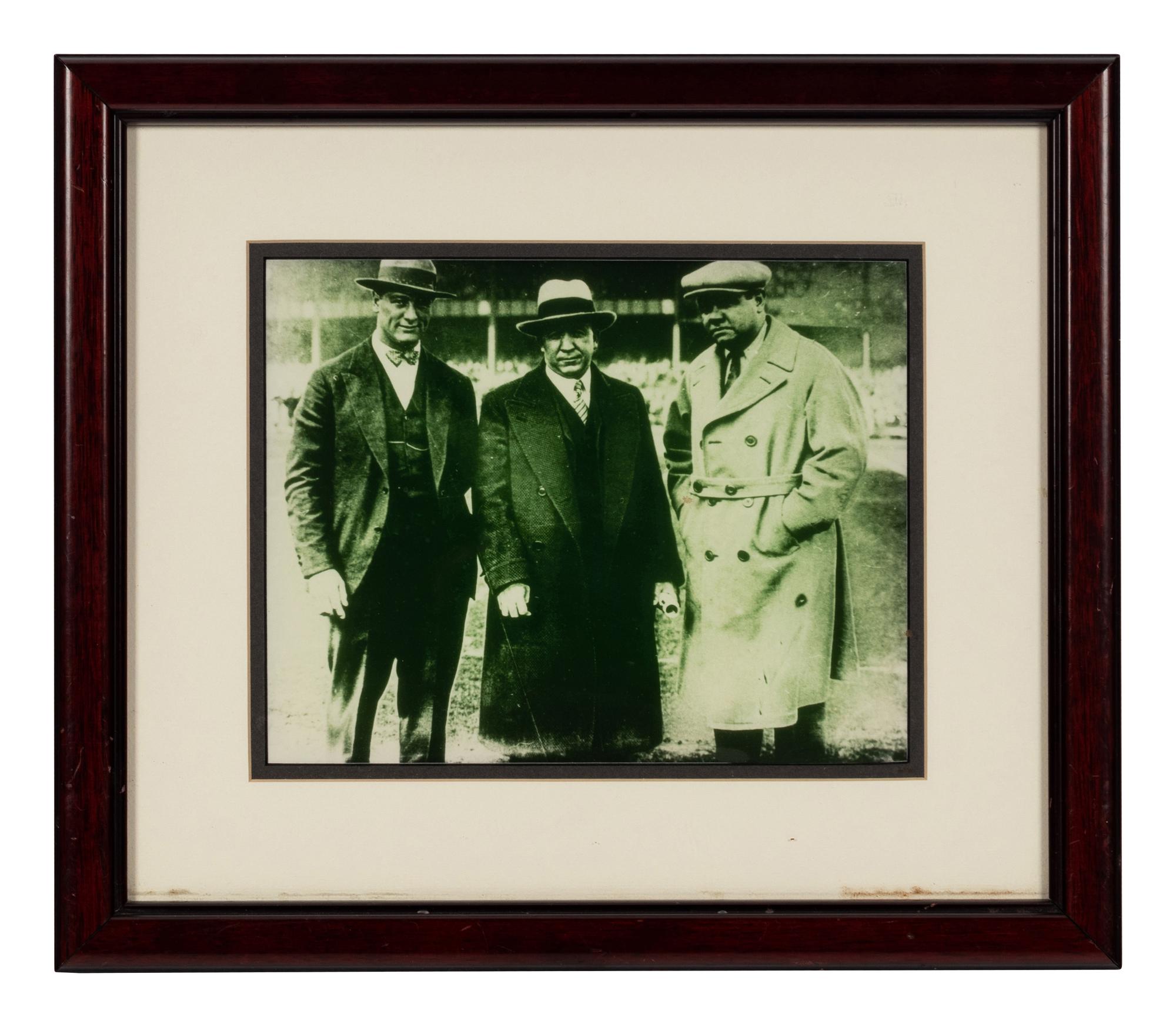 A Group of 11 Photographs of New York Yankees Players Formerly Displayed at Mike Ditka’s Restaurant