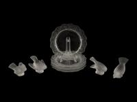 A Group of Lalique Table Articles