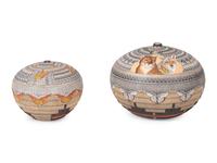 Polychrome Pottery Jars