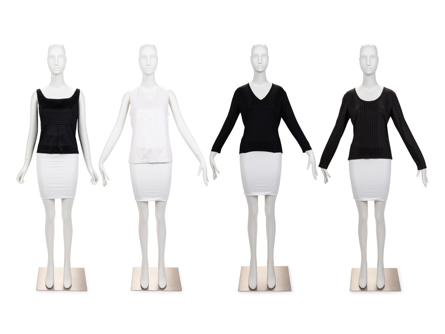 Four Ralph Rucci Knit Tops, 2000-10s