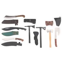 Group of 7 Knives and Hatchets