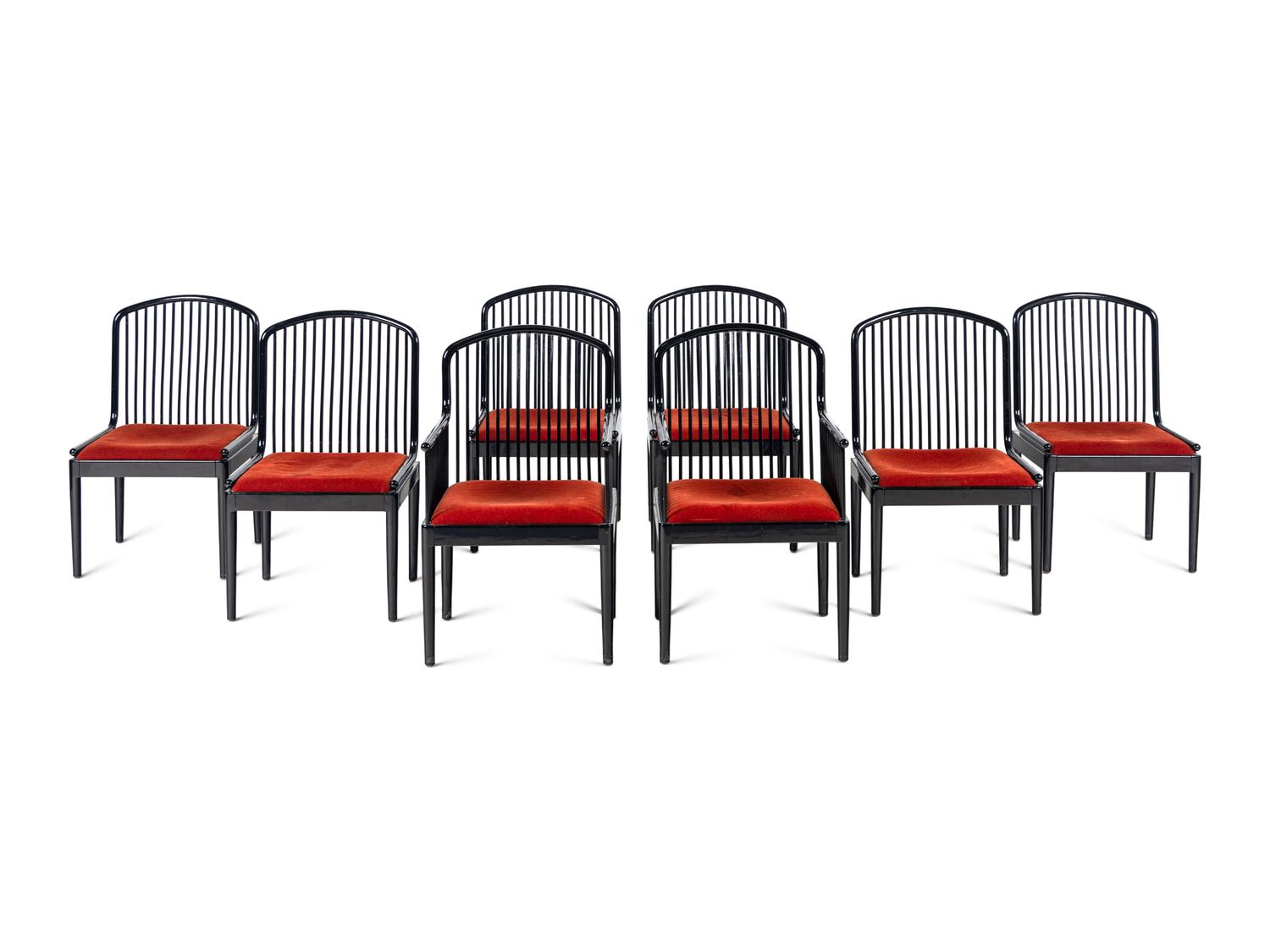 A Set of Davis Allen for Stendig Dining Chairs