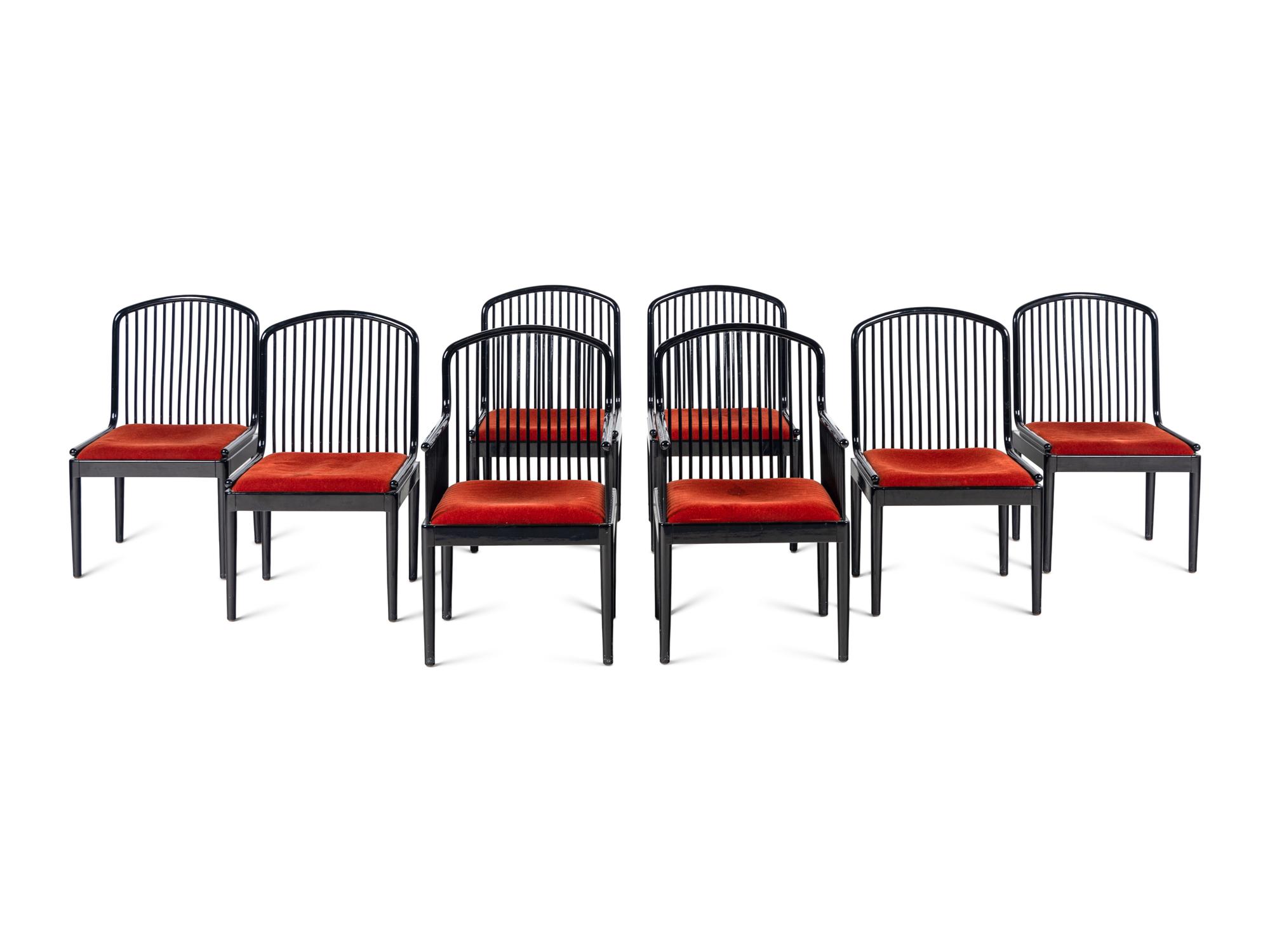 A Set of Davis Allen for Stendig Dining Chairs