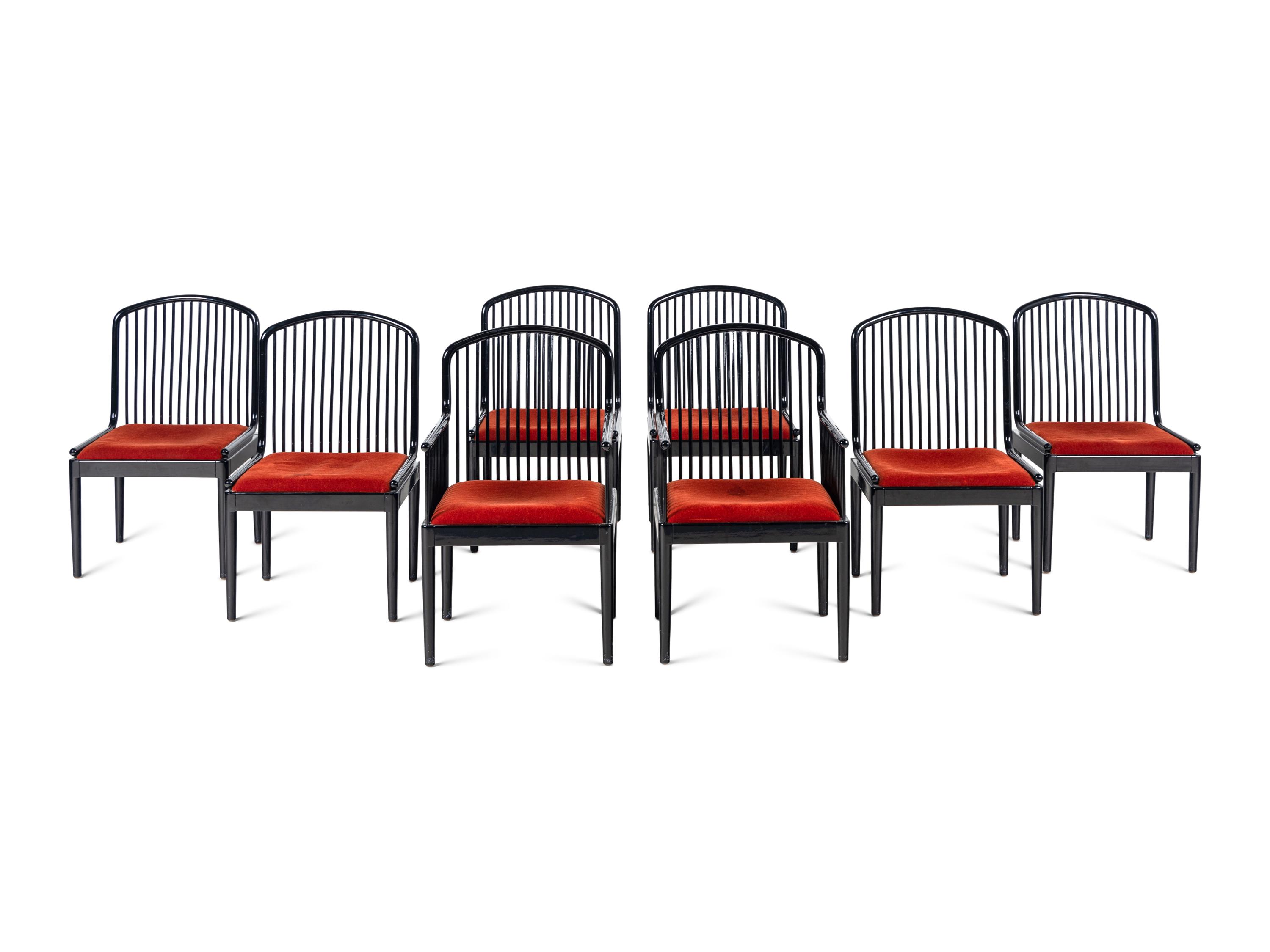 A Set of Davis Allen for Stendig Dining Chairs