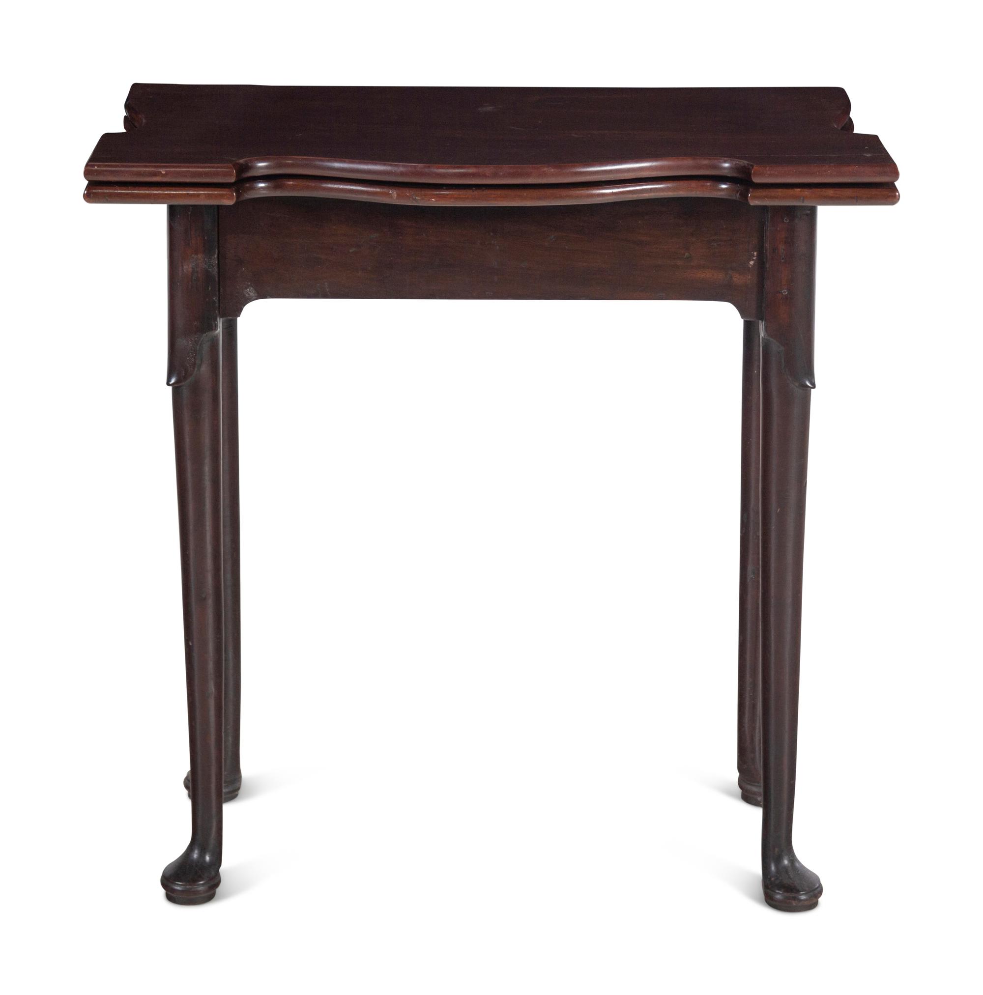 An American Mahogany Flip Top Game Table