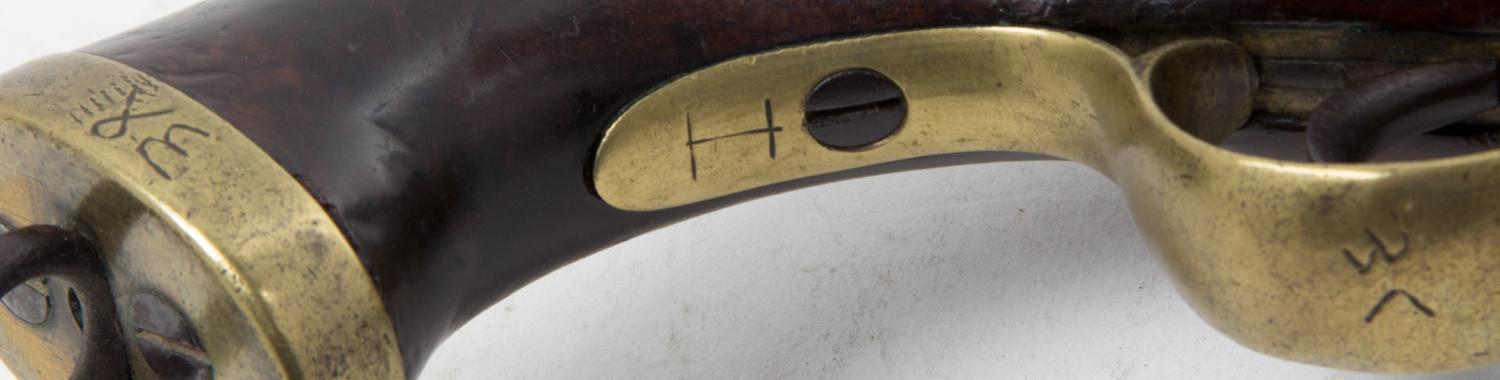 An East India Company Percussion Cap Dragoon Length 15 1/4 inches. — FIRST HALF 19TH CENTURY
