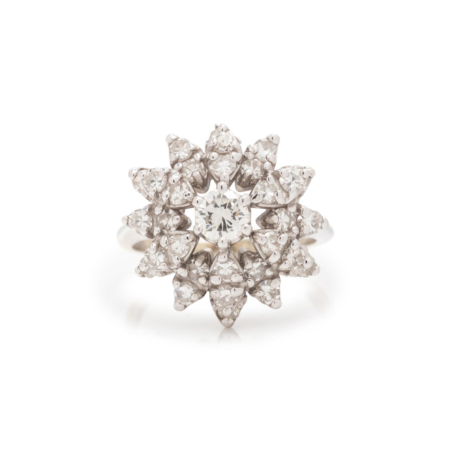 DIAMOND CLUSTER RING