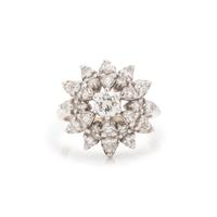 DIAMOND CLUSTER RING