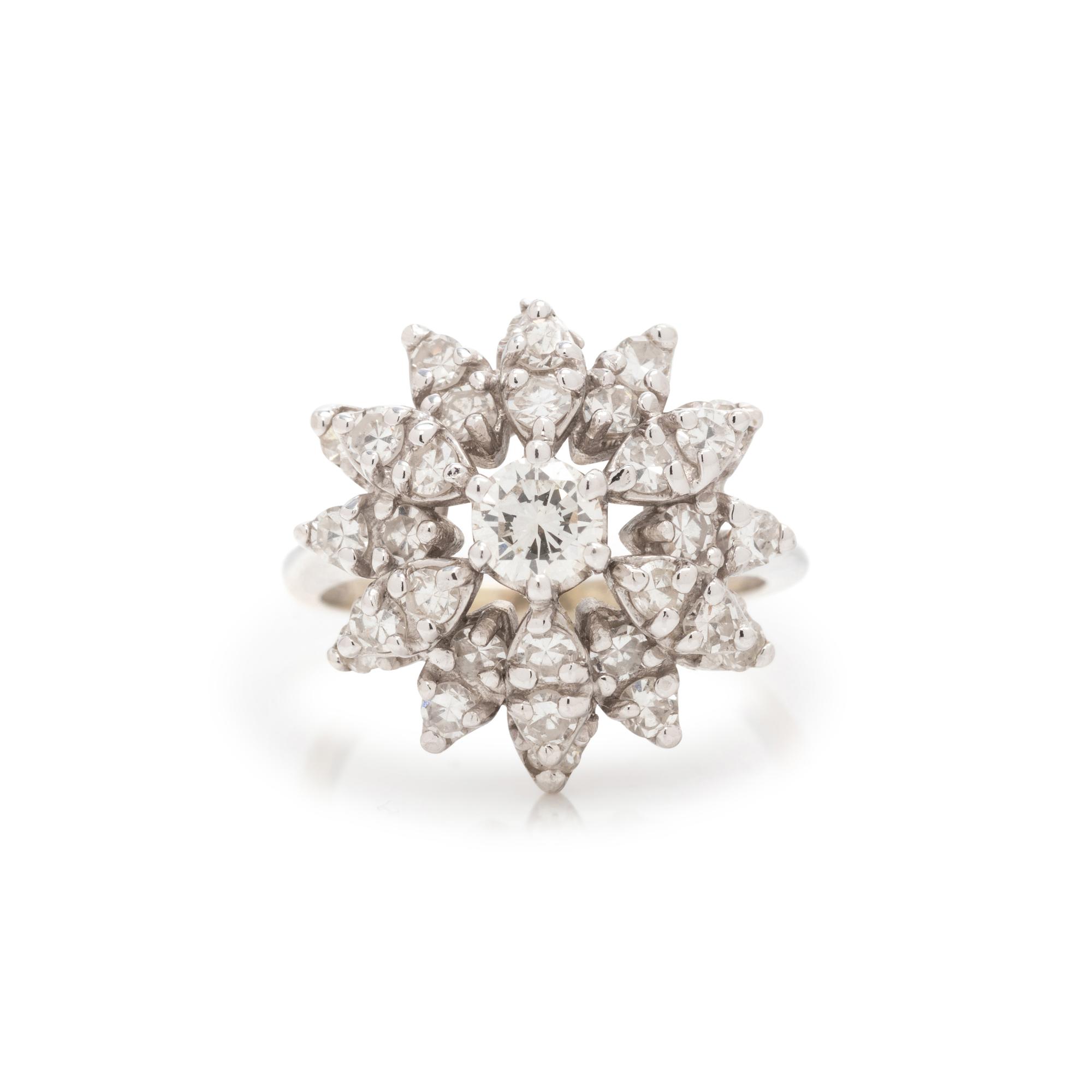 DIAMOND CLUSTER RING