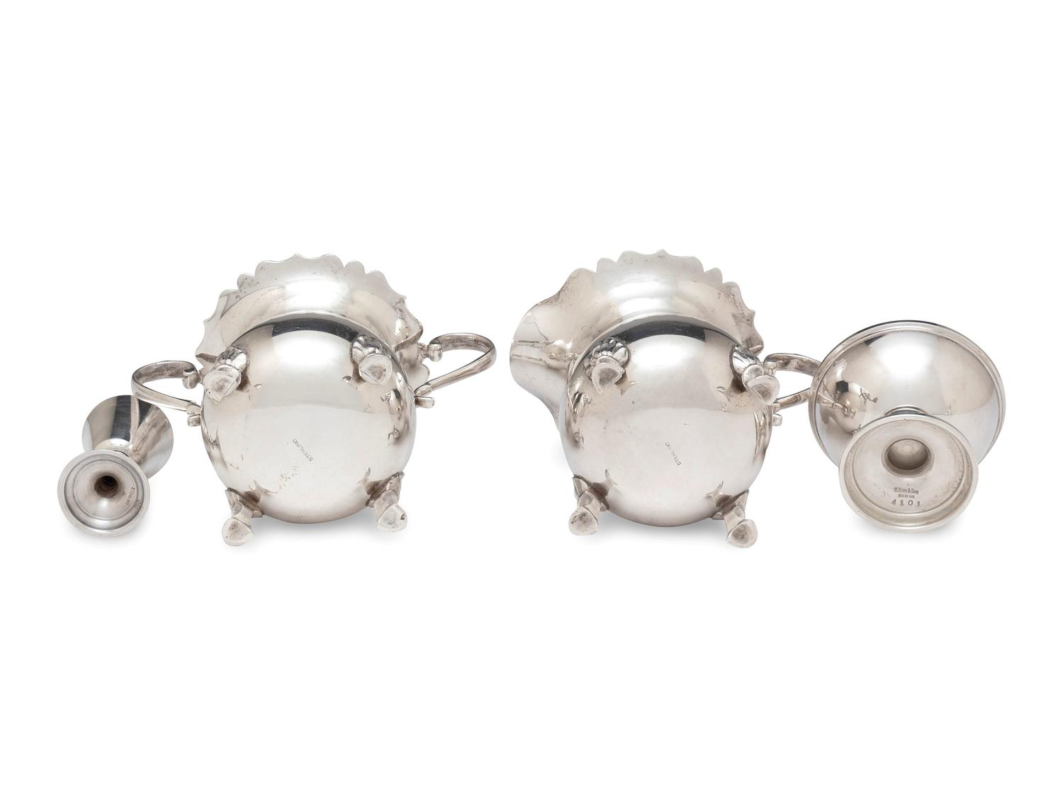 A Group of American Silver Table Articles