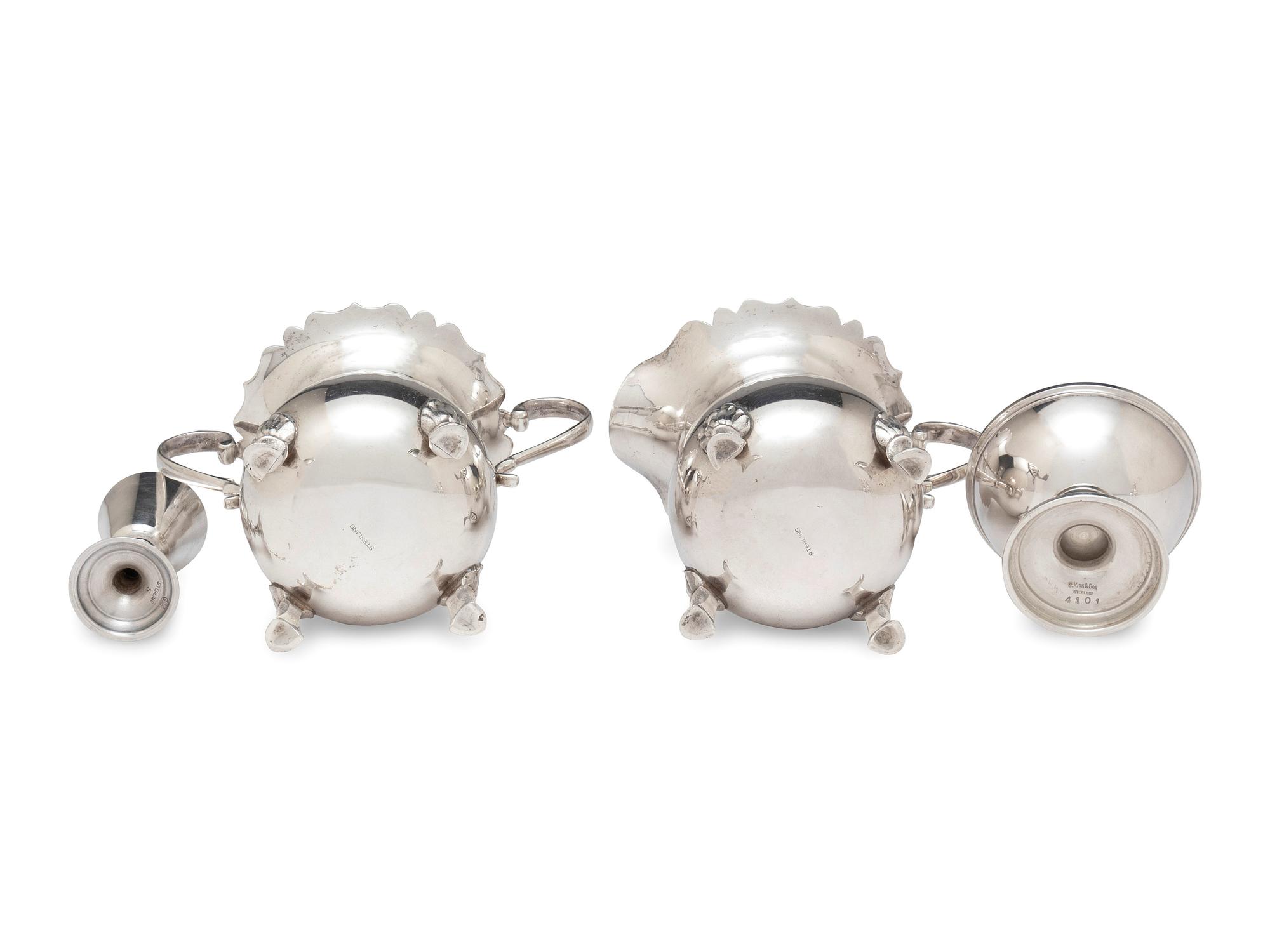 A Group of American Silver Table Articles