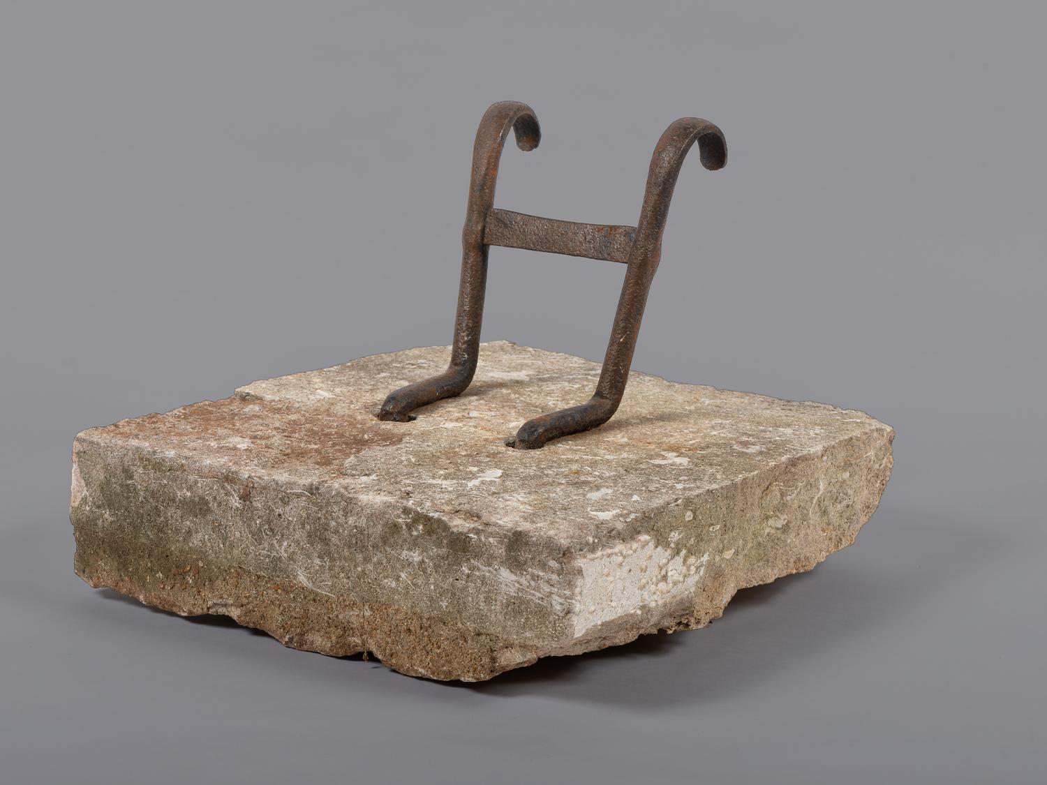 A Wrought Iron Bootscrape