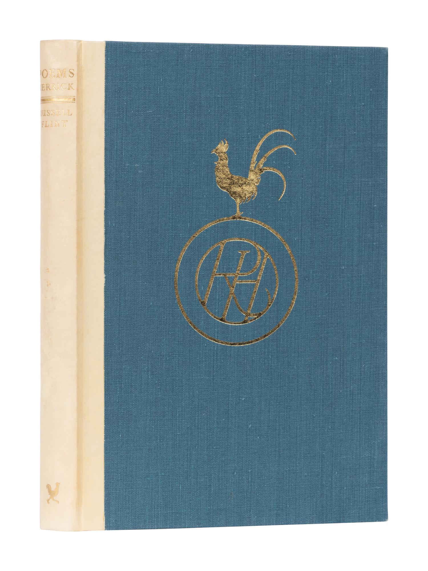 [GOLDEN COCKEREL PRESS]. HERRICK, Robert (1591-1674). One Hundred and Eleven Poems. [London]: The Golden Cockerel Press, 1955.