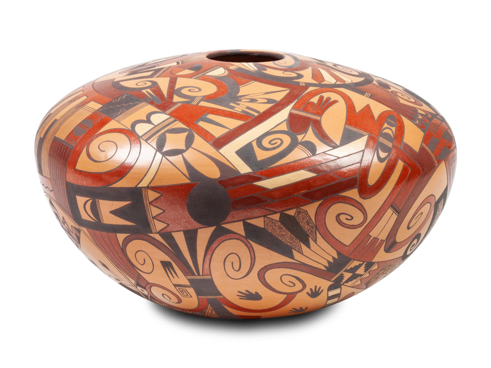 Polychrome Pottery Jar, Auyatayi Dreams
