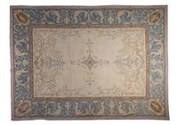 A Pair of Aubusson Carpets, 14 feet 5 inches x 10 feet 11 inches each.