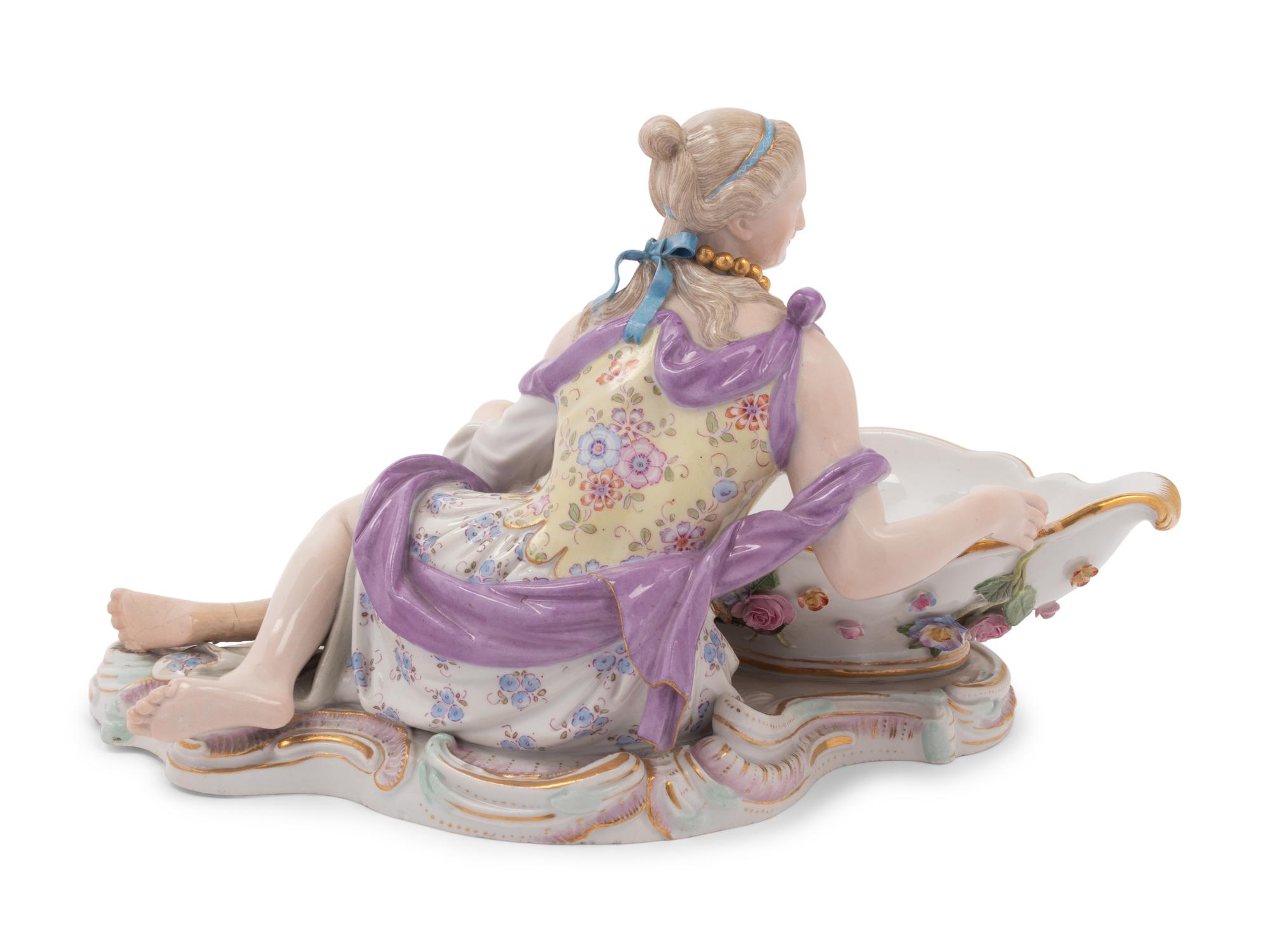 A Meissen Porcelain Sweetmeat Dish