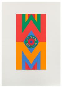Robert Indiana, (American, b. 1928), Mecca II, 1977