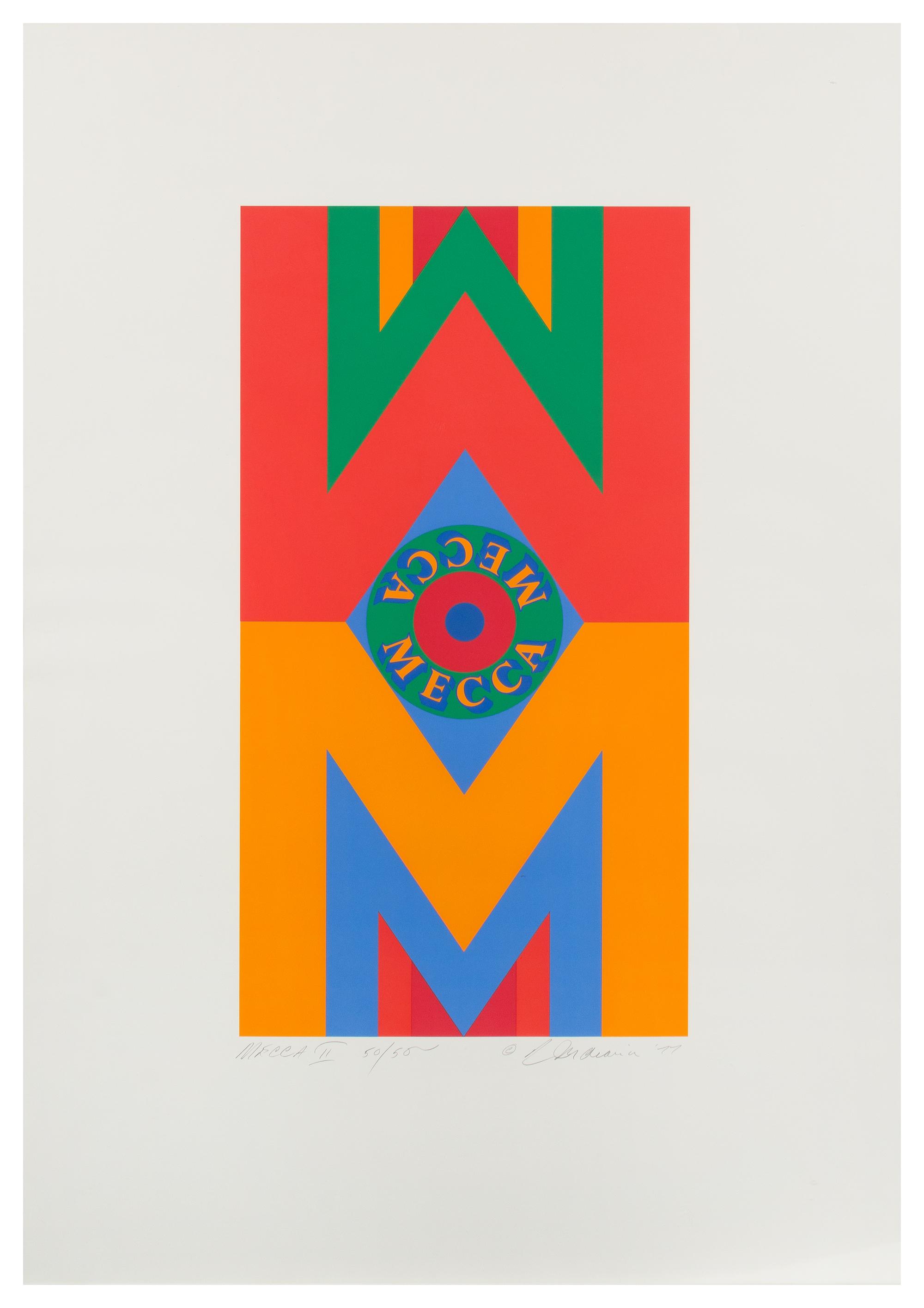 Robert Indiana, (American, b. 1928), Mecca II, 1977