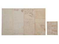 [CIVIL WAR]. Request for transfer to John Mosby's Command from Robert and Charles Latham, Company H, 4th Virginia Cavalry, signed by J.E.B. STUART and Fitz LEE. November 1863.
