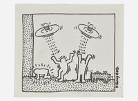 Keith Haring (American, 1958-1990), Untitled