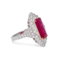 RUBY AND DIAMOND RING